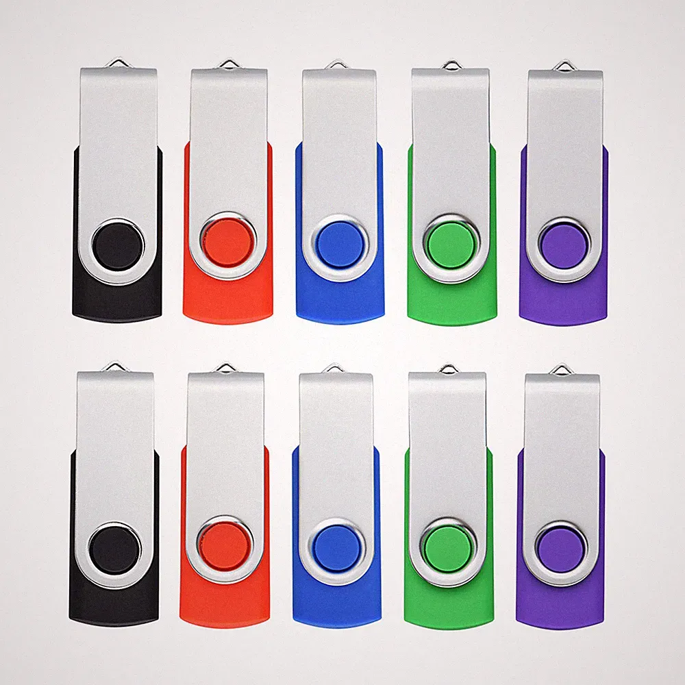 Mixed Color Lot 5/10Pcs USB 2.0 2GB 4GB 8GB 16GB 64GB USB Flash Drive High Speed