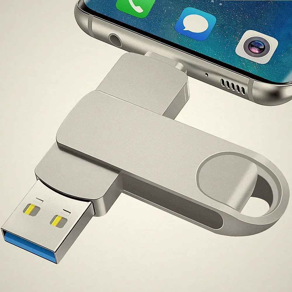 Type-C Flash Drive 512GB 2 in 1 OTG USB C Dual Memory Stick for Android Phone PC